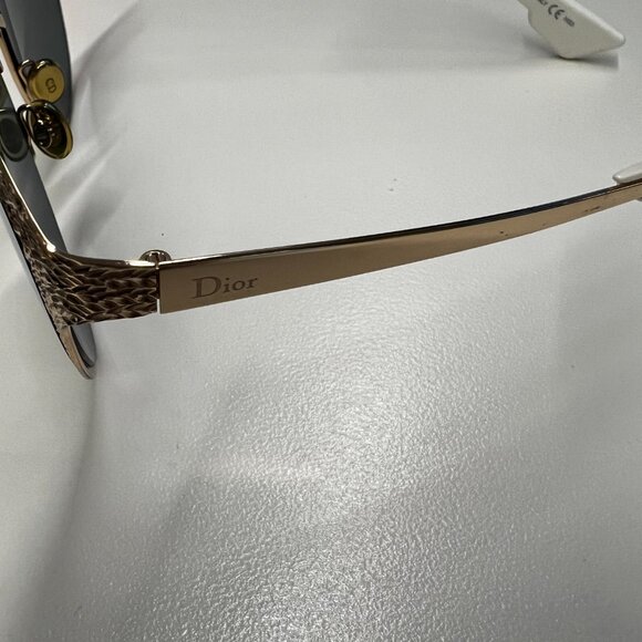 Christian Dior Gold Mirrored Cateye Edition Limitée - Limited Edition - Picture 6 of 10